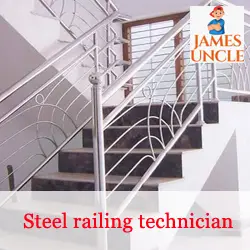 Steel railing supplier Mr. Suvomoy Paul in Shyamnagar 1
